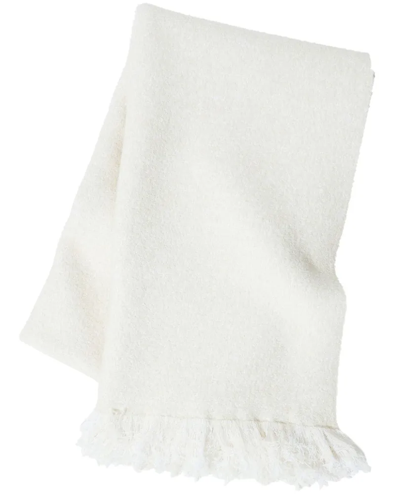 Proenza Schouler Gestrickter Schal - Weiß Weiß