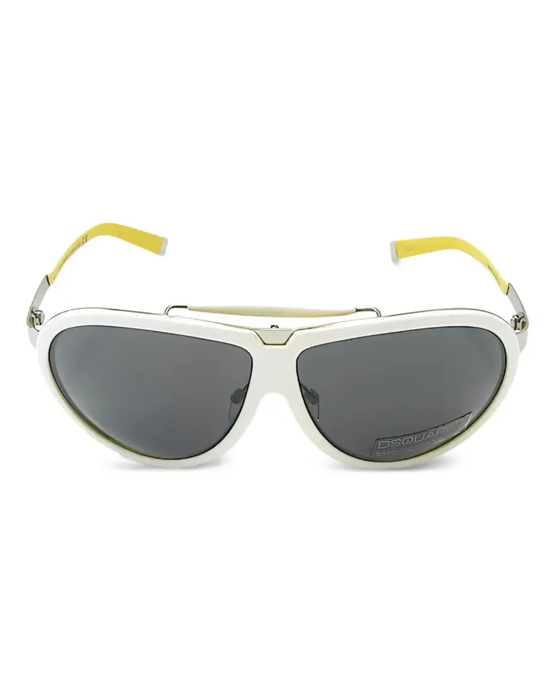 Dsquared2 Getönte Pilotenbrille - Weiß Weiß