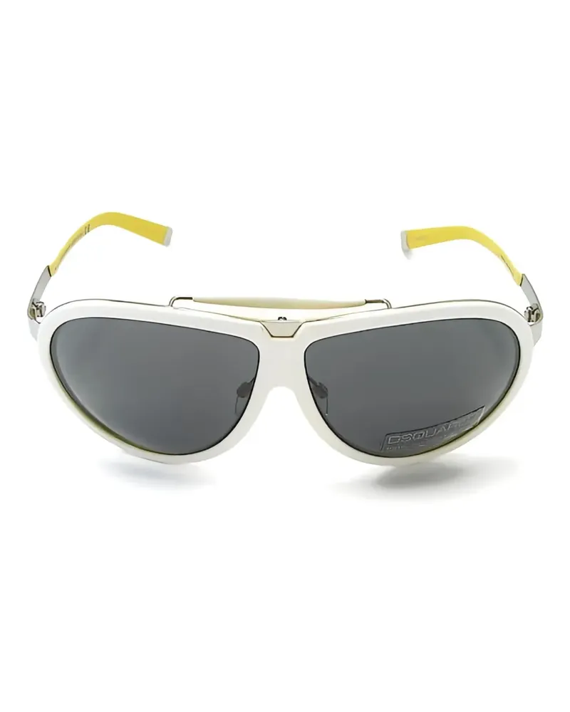 Dsquared2 pilot-frame sunglasses - Weiß Weiß