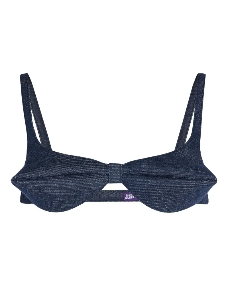 Jean Paul Gaultier Konisches Oberteil - Blau Blau