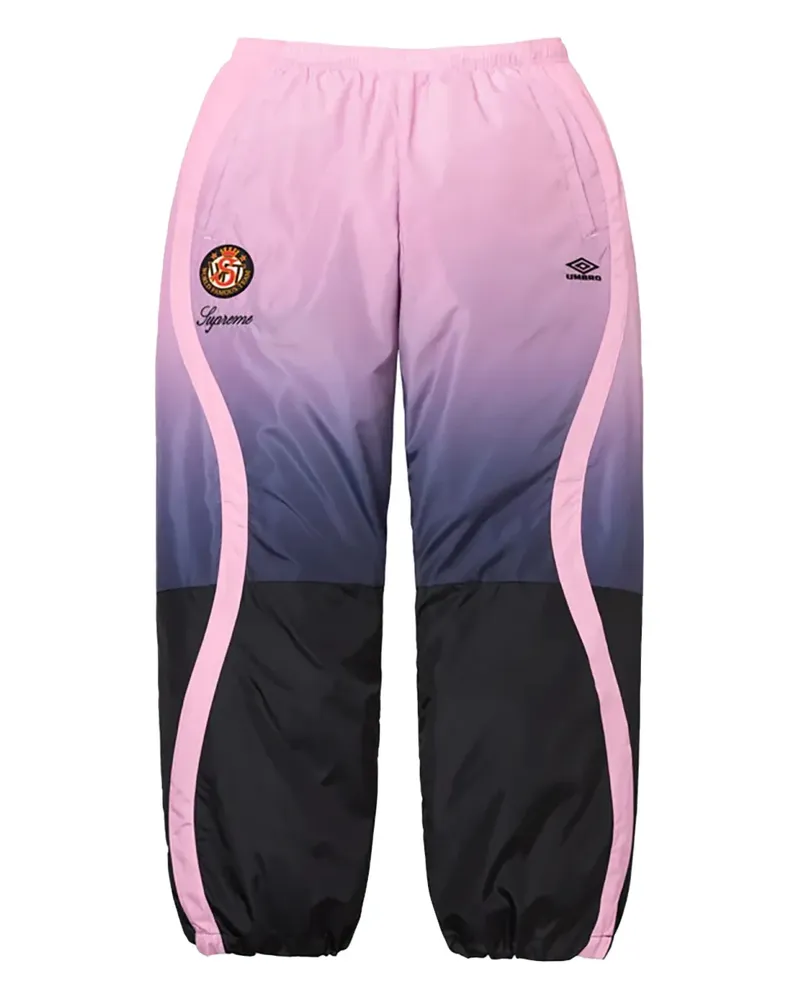 Supreme Being x Umbro Jogginghose mit Farbverlauf - Rosa Rosa