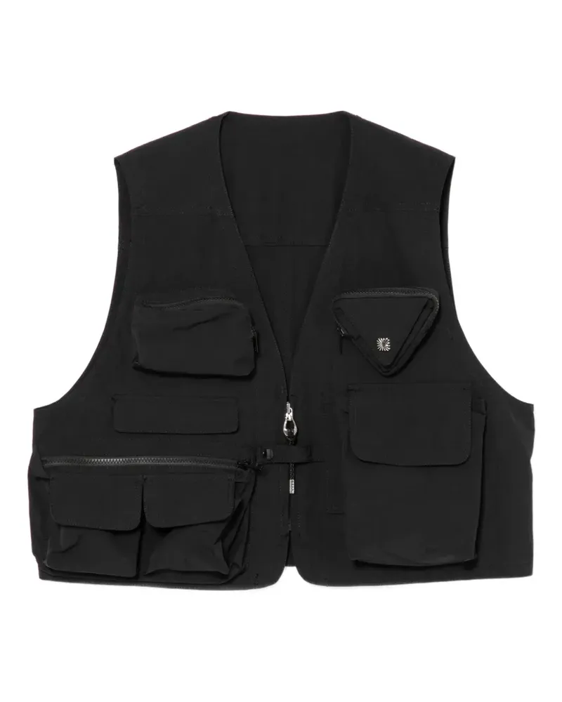 Toga Ripstop-Weste - Schwarz Schwarz