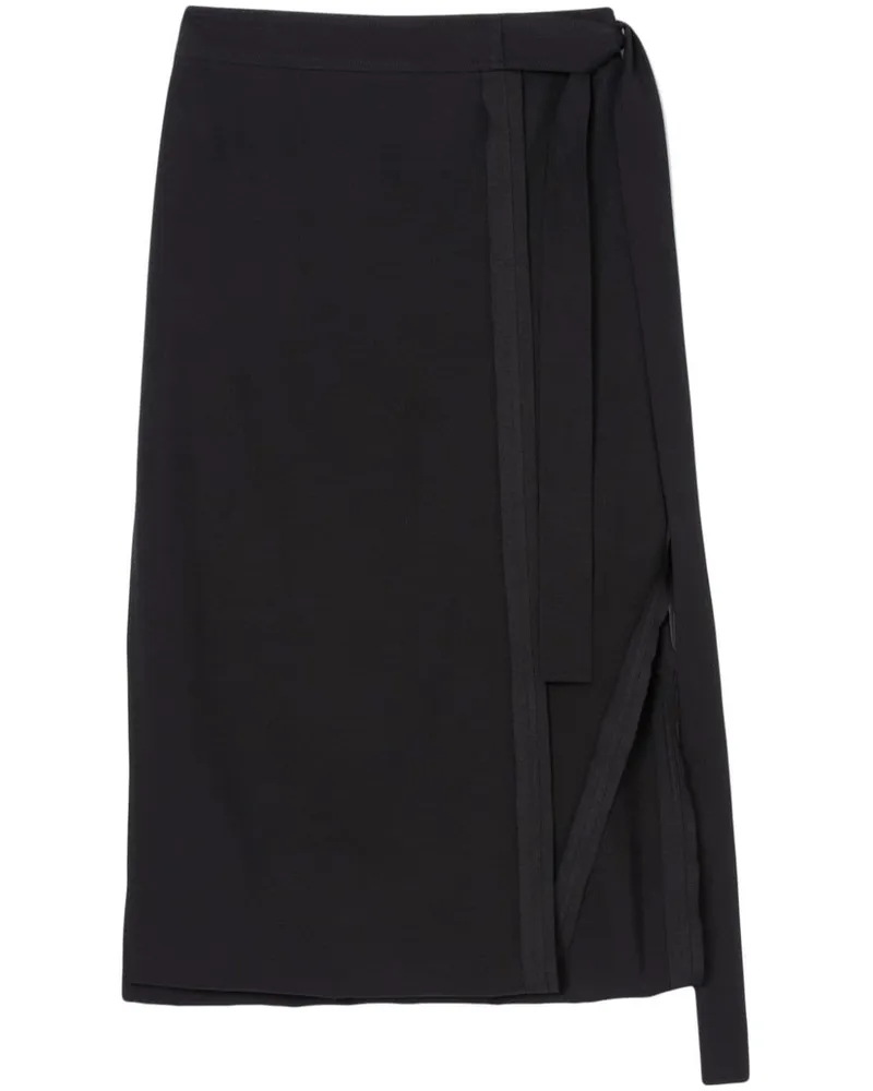 3.1 phillip lim Endless Loop Midirock - Schwarz Schwarz