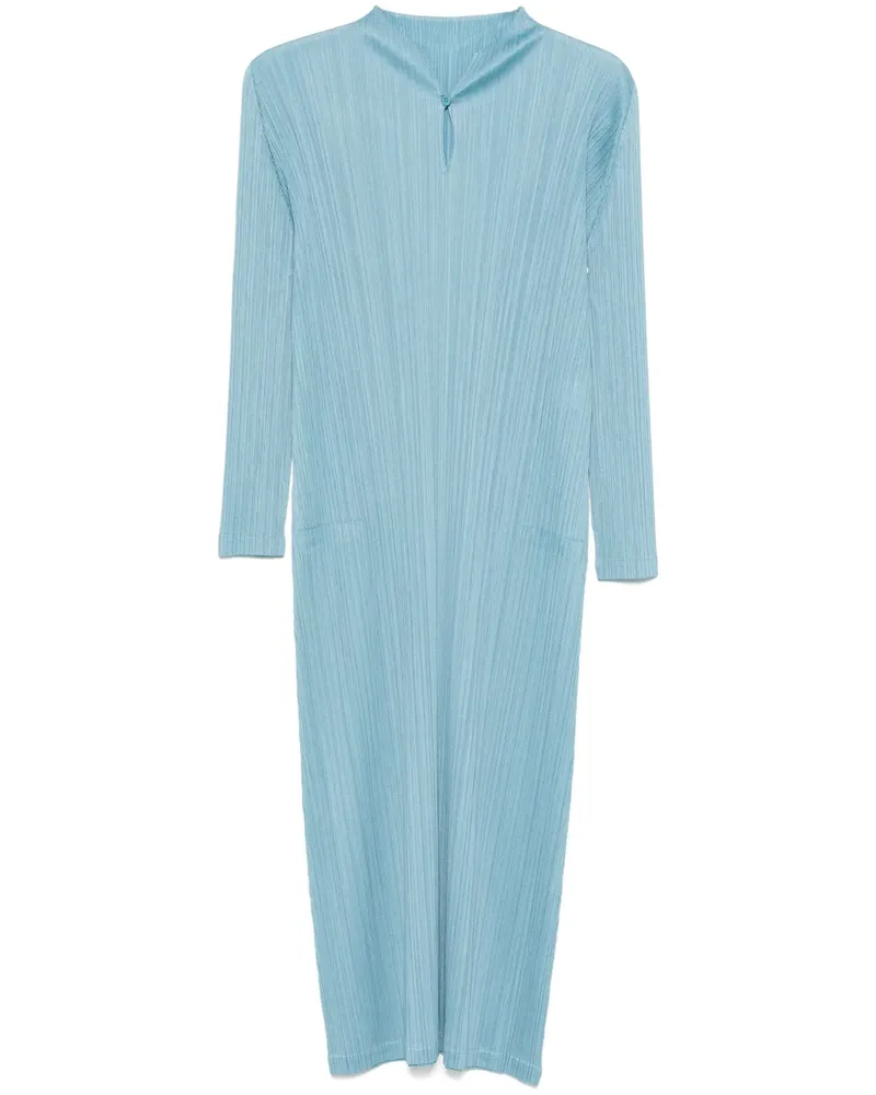 Issey Miyake Monthly Colours January Midikleid - Blau Blau