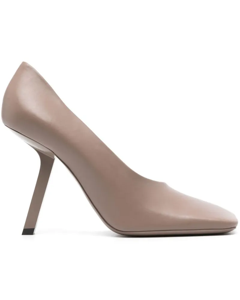 Balenciaga Void D'orsay Pumps 90mm - Grau Grau