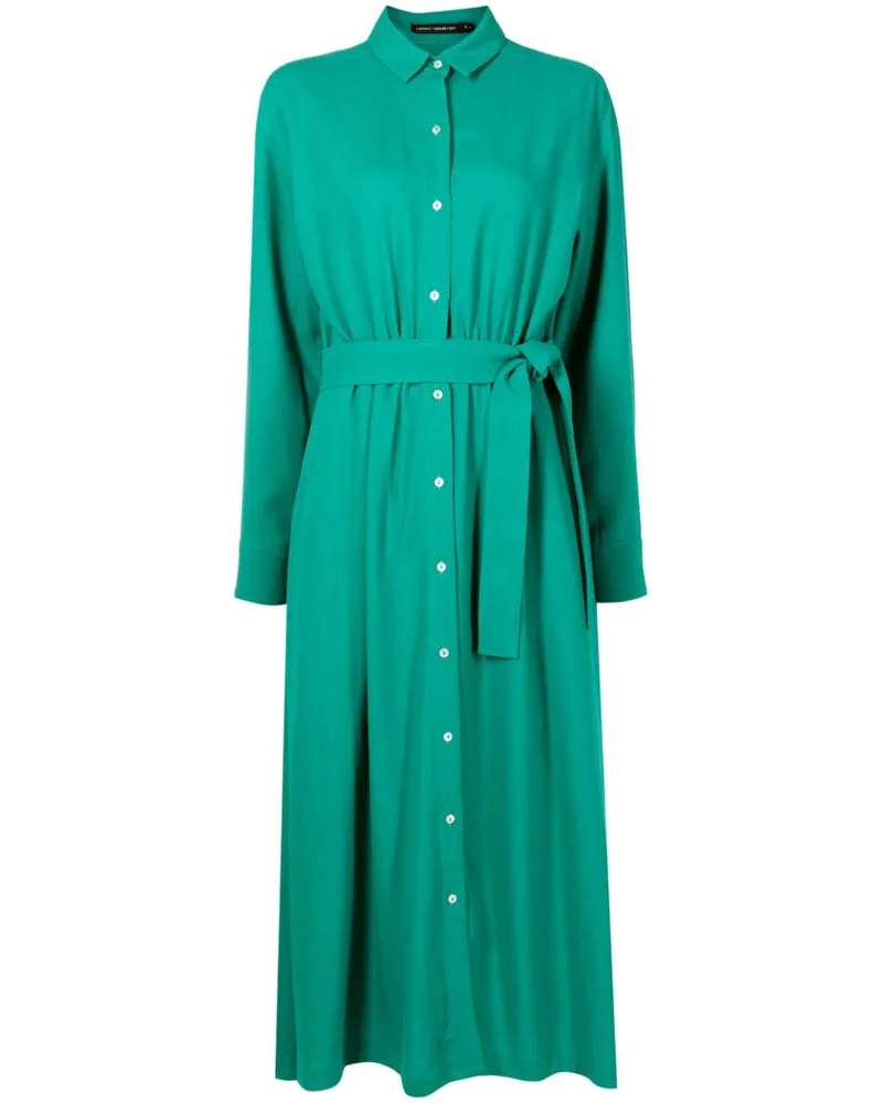 Lenny Niemeyer Hemdkleid mit Gürtel - Grün Grün