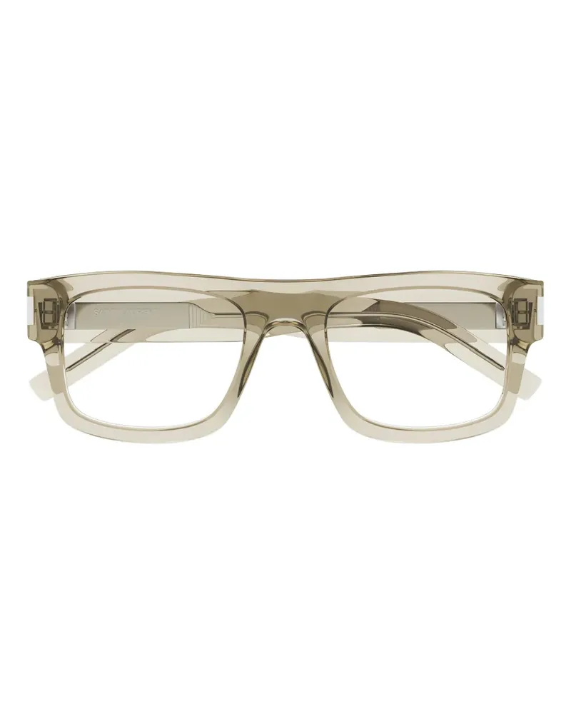 Saint Laurent square-frame glasses - Weiß Weiß