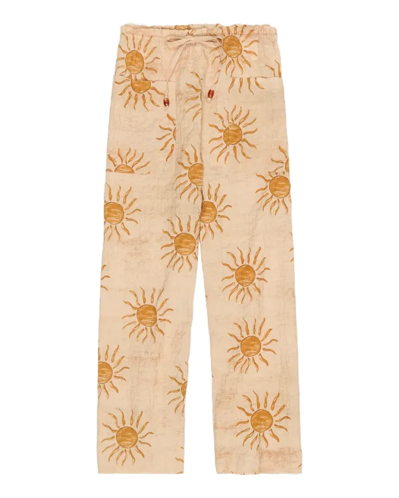 BIMBA Y LOLA Texturierte Bimba by the South Jogginghose - Nude Nude