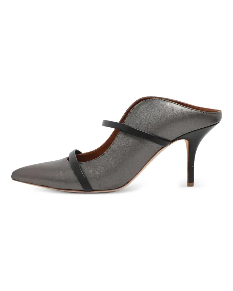 Malone Souliers Maureen pointed-toe mules - Grau Grau