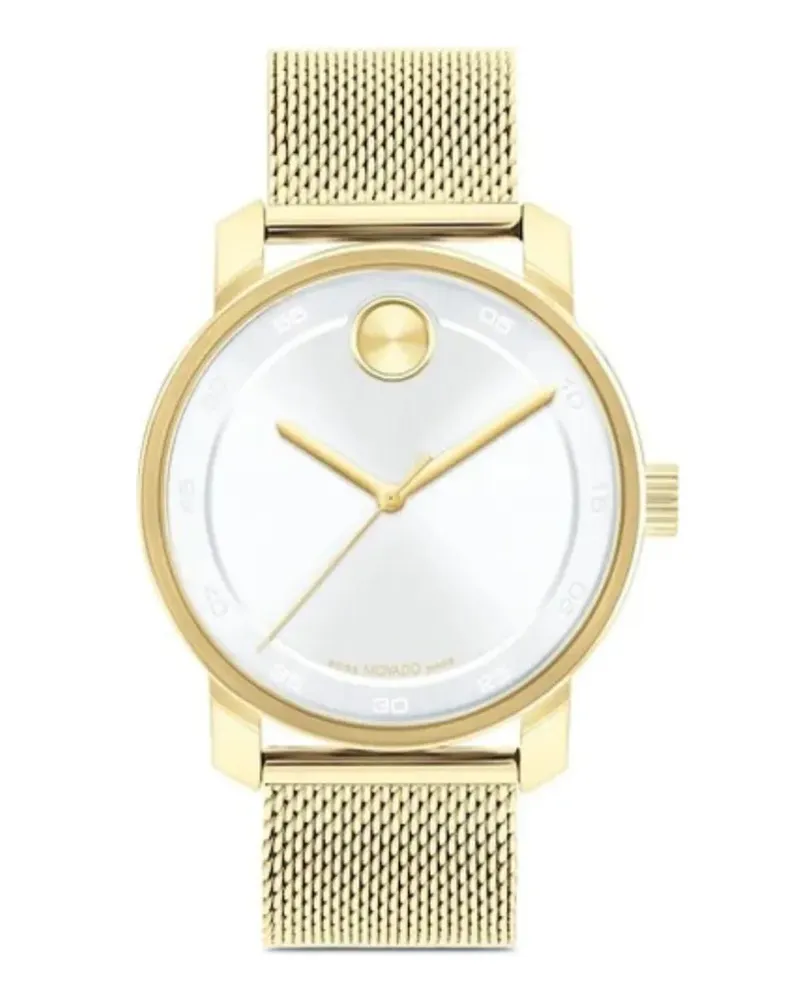 Movado Bold 41mm mesh watch - Silber Silber