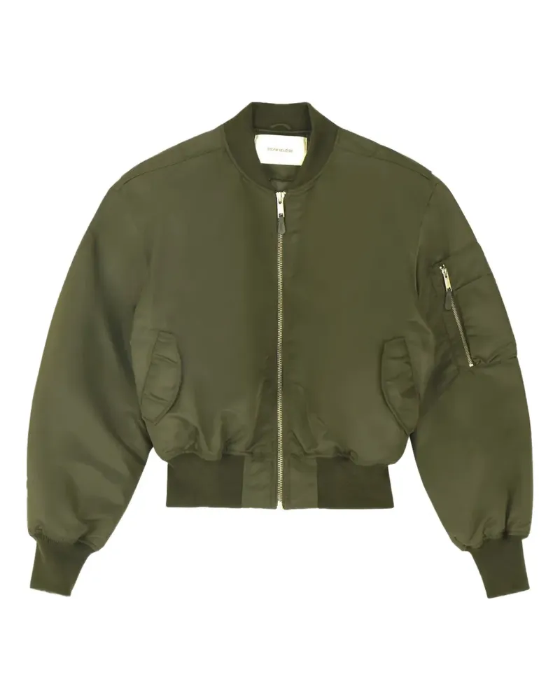 Entire Studios Bomberjacke mit Puffärmeln - Grün Grün