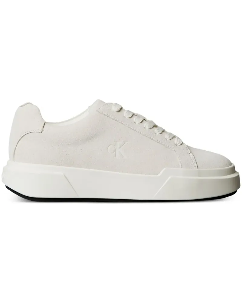 Calvin Klein NYC Sneakers aus Wildleder - Nude Nude