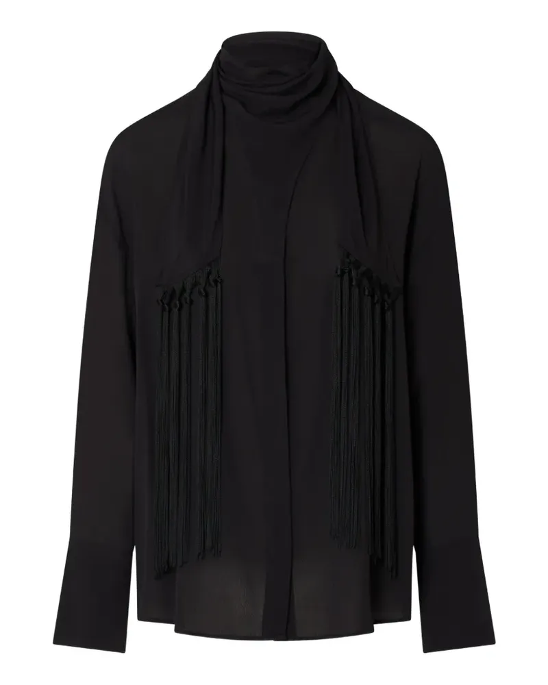 Liu Jo shirt with scarf - Schwarz Schwarz