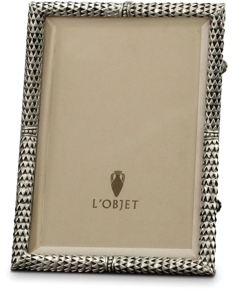 L’OBJET Scales Rahmen - Silber Silber