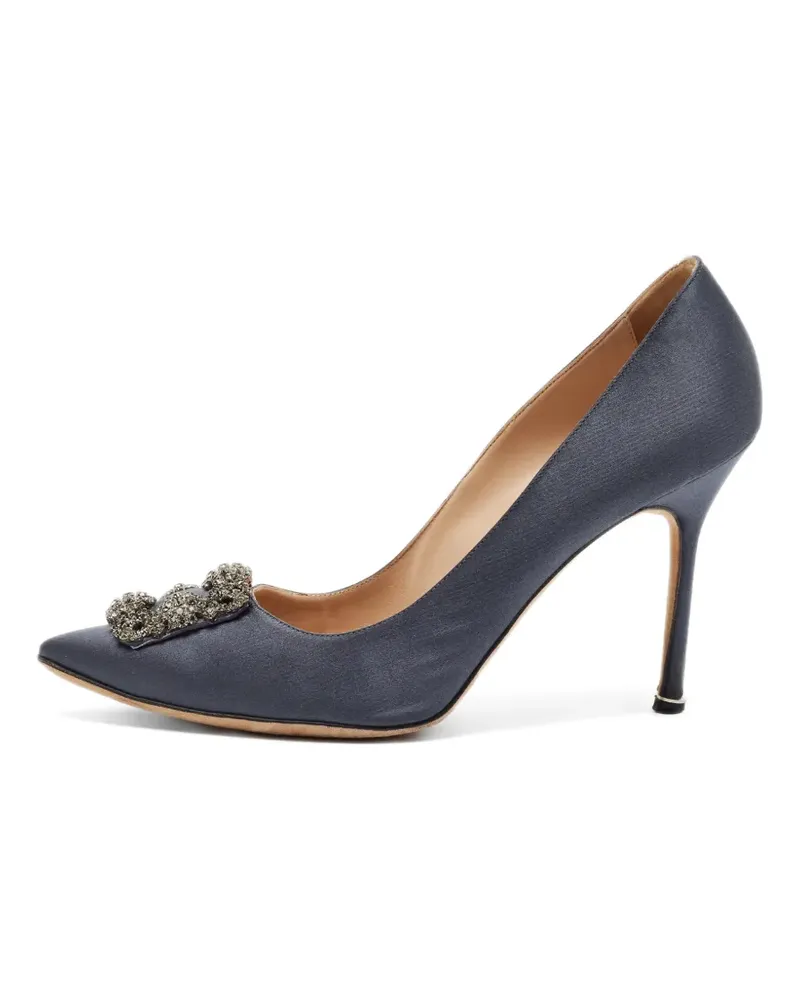 Manolo Blahnik Hangisi Pumps - Grau Grau