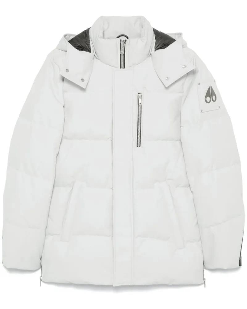 Moose Knuckles Wattierter Cloud 3Q Mantel Grau