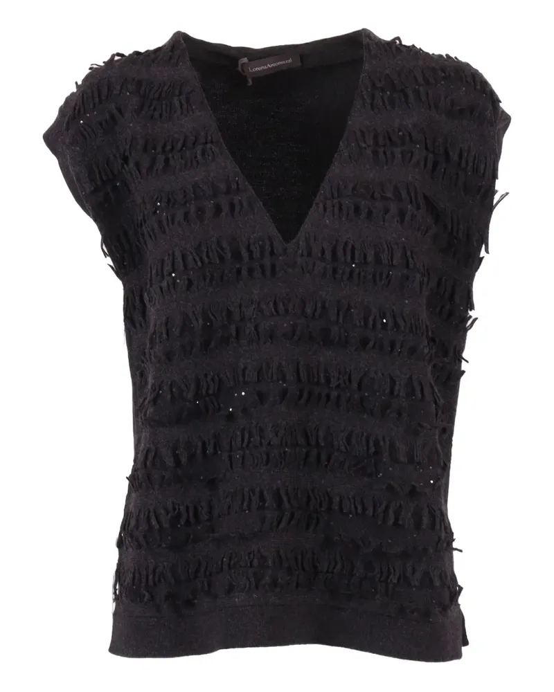 Lorena Antoniazzi knitted vest - Grau Grau