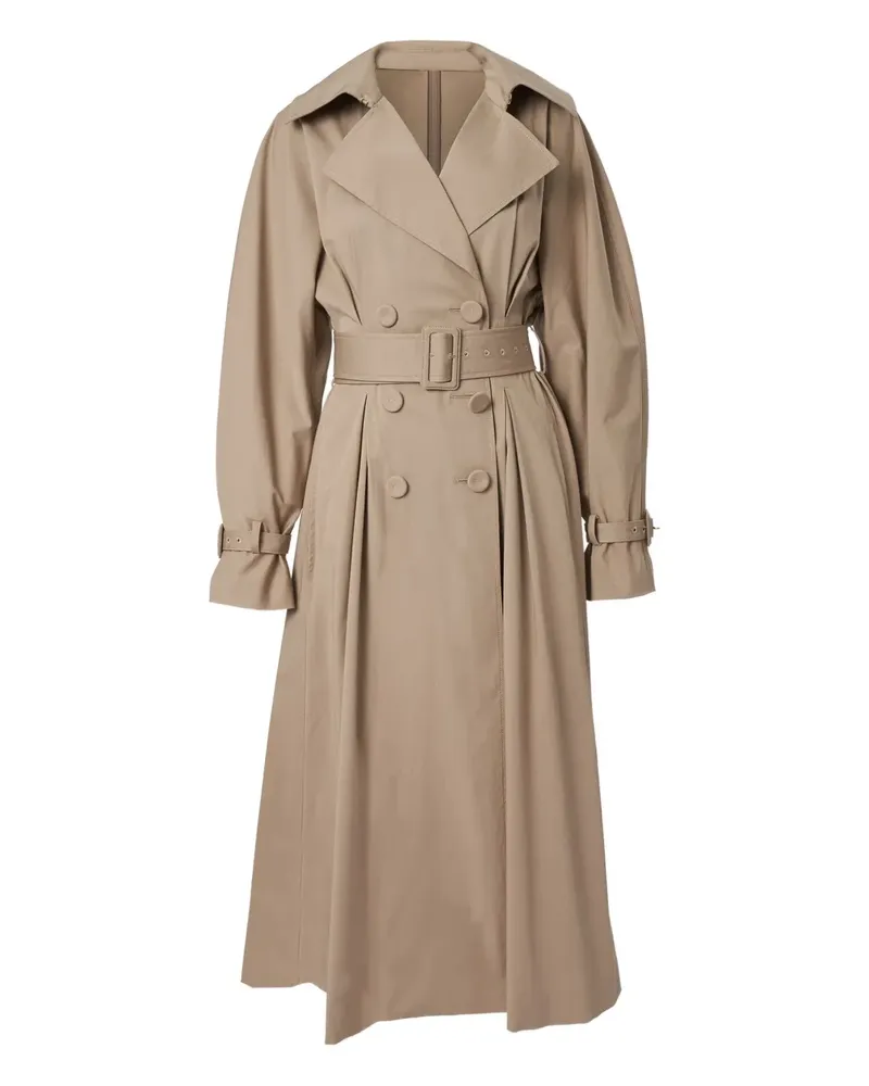 Carolina Herrera New York Trenchcoat mit Gürtel - Nude Nude