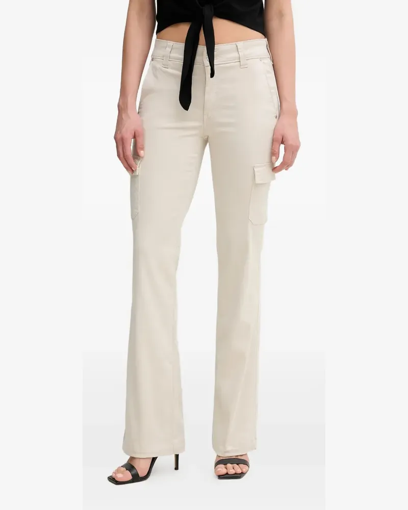 Guess Ausgestellte Hose - Nude Nude