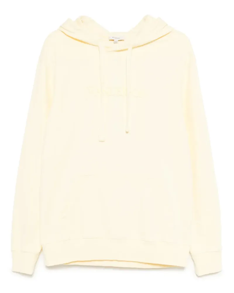 J.W.Anderson Hoodie mit Logo-Stickerei - Gelb Gelb