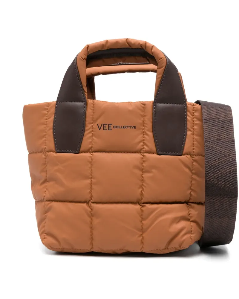 VeeCollective Mini Porter Handtasche - Braun Braun