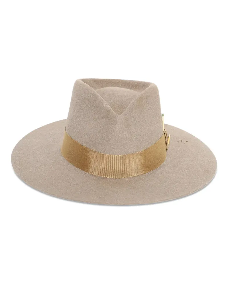 Nick Fouquet Almeria Hut mit Schleifendetail - Nude Nude