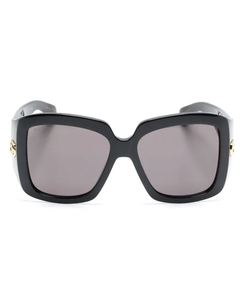 Gucci GG Sonnenbrille - Schwarz Schwarz
