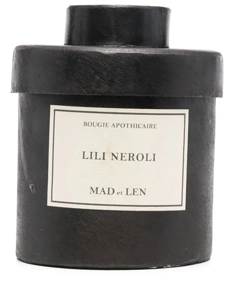 MAD et LEN Lili Neroli' Kerze - Schwarz Schwarz