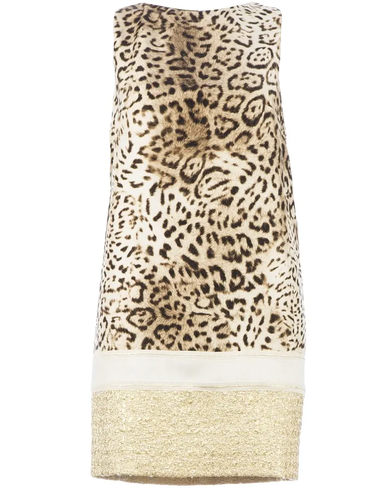 Giambattista Valli leopard print dress Leopard