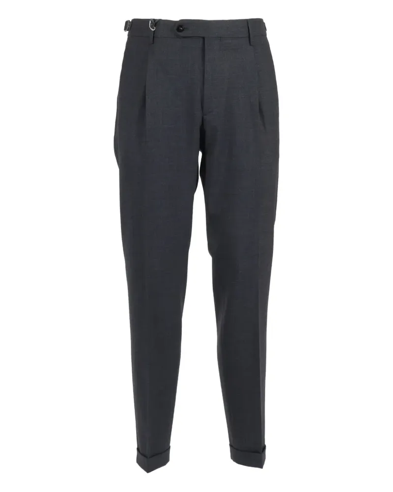 Berwich pleated-front trousers - Grau Grau