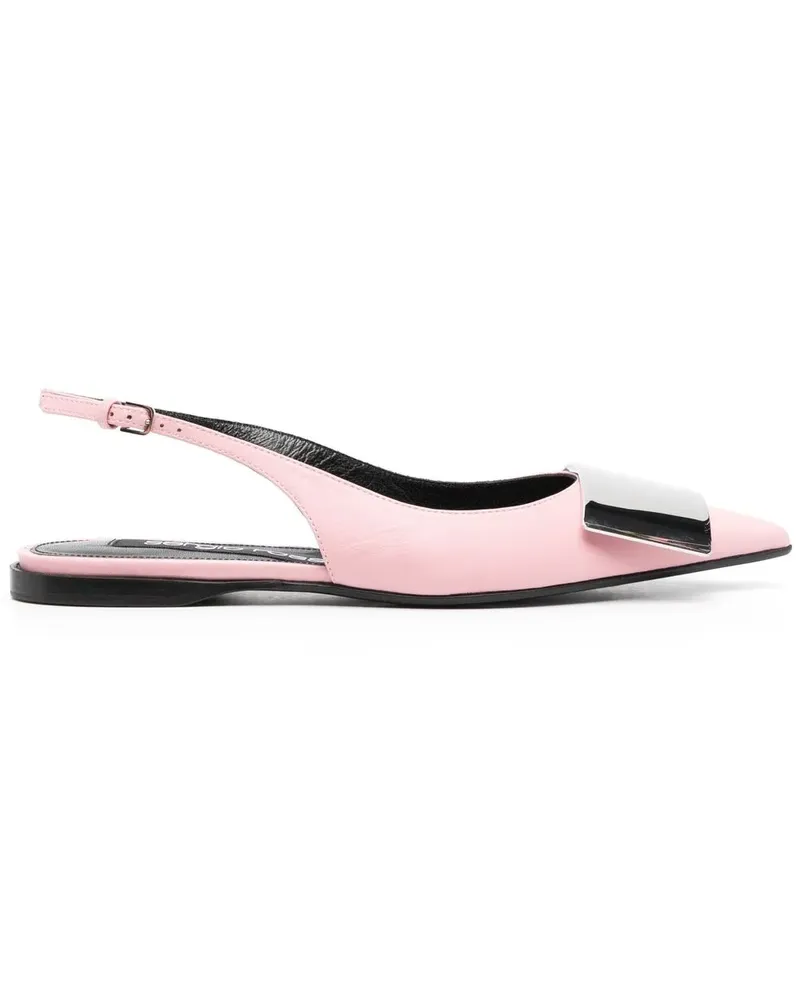 Sergio Rossi Miroir Slingback-Pumps - Rosa Rosa
