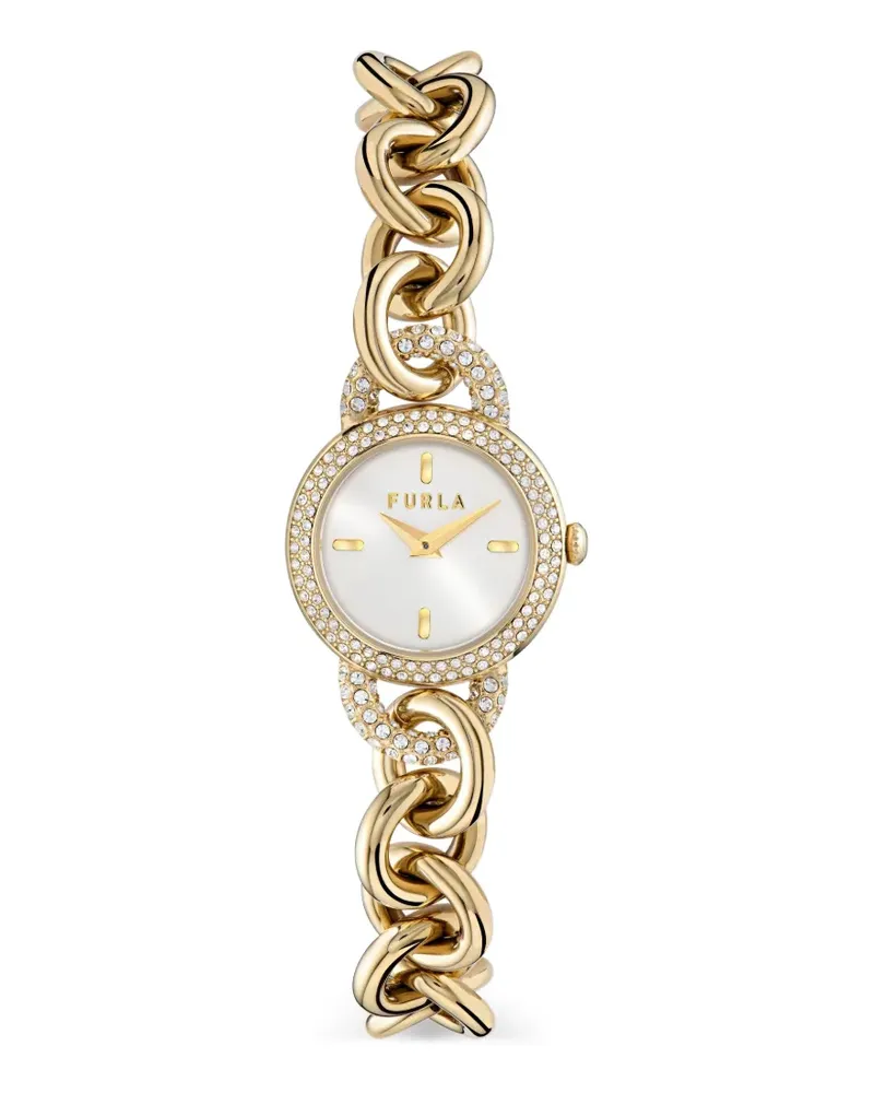 Furla Crystals Armbanduhr 30mm - Weiß Weiß