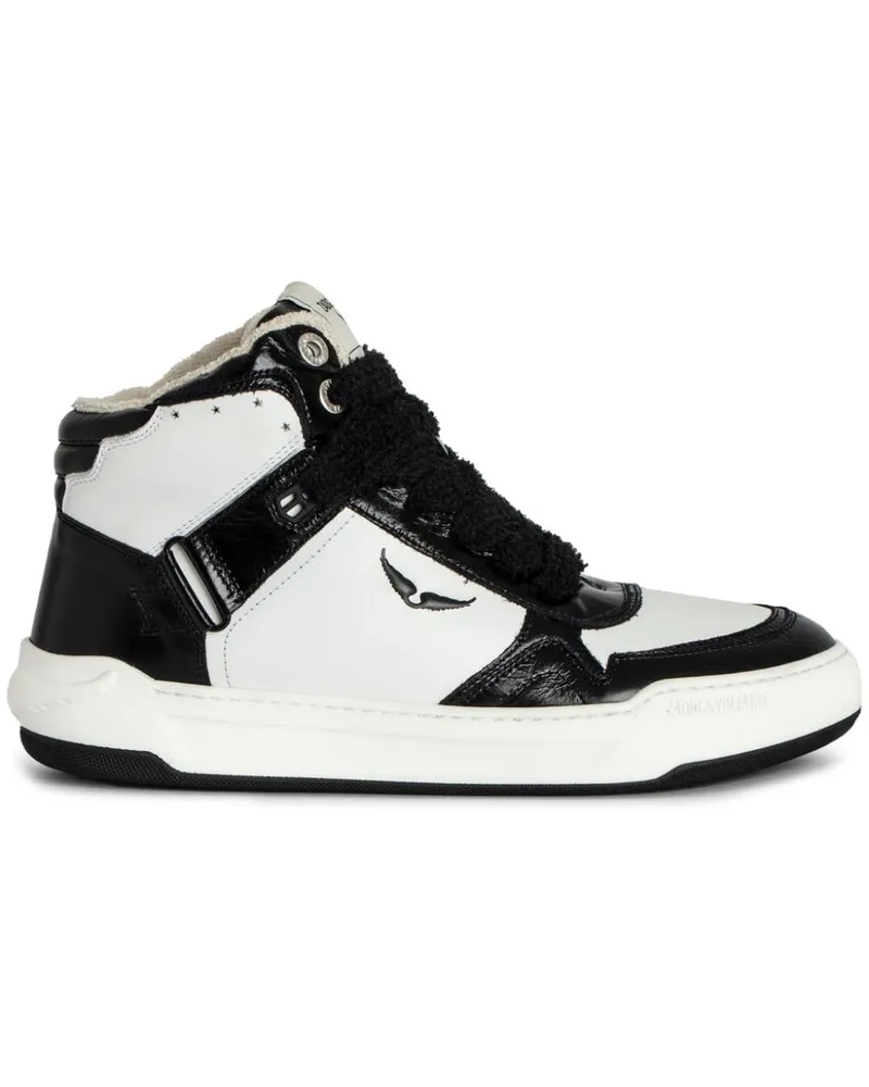 Zadig & Voltaire Wings High-Top-Sneakers - Schwarz Schwarz