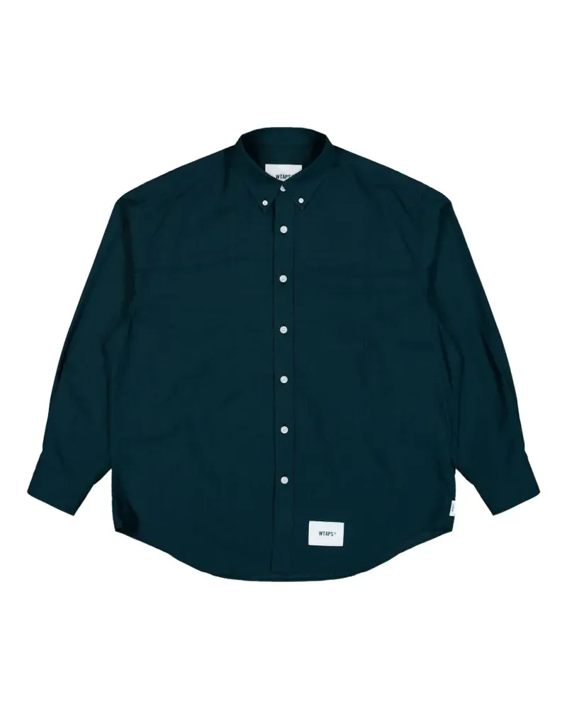 WTAPS BD 07 buttoned long-sleeve shirt - Grün Grün