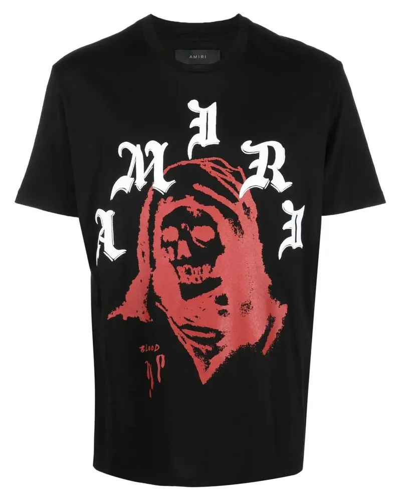 Amiri x Wes Lang Solar Kings T-Shirt - Schwarz Schwarz
