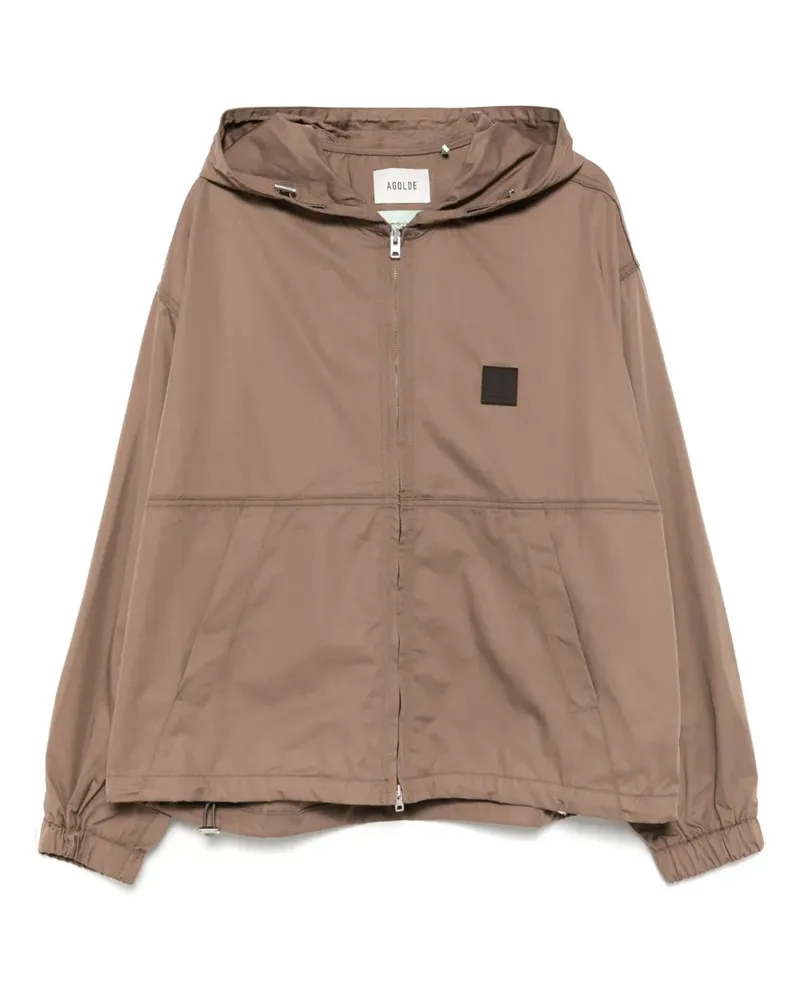 AGOLDE Harrier Windbreaker - Braun Braun