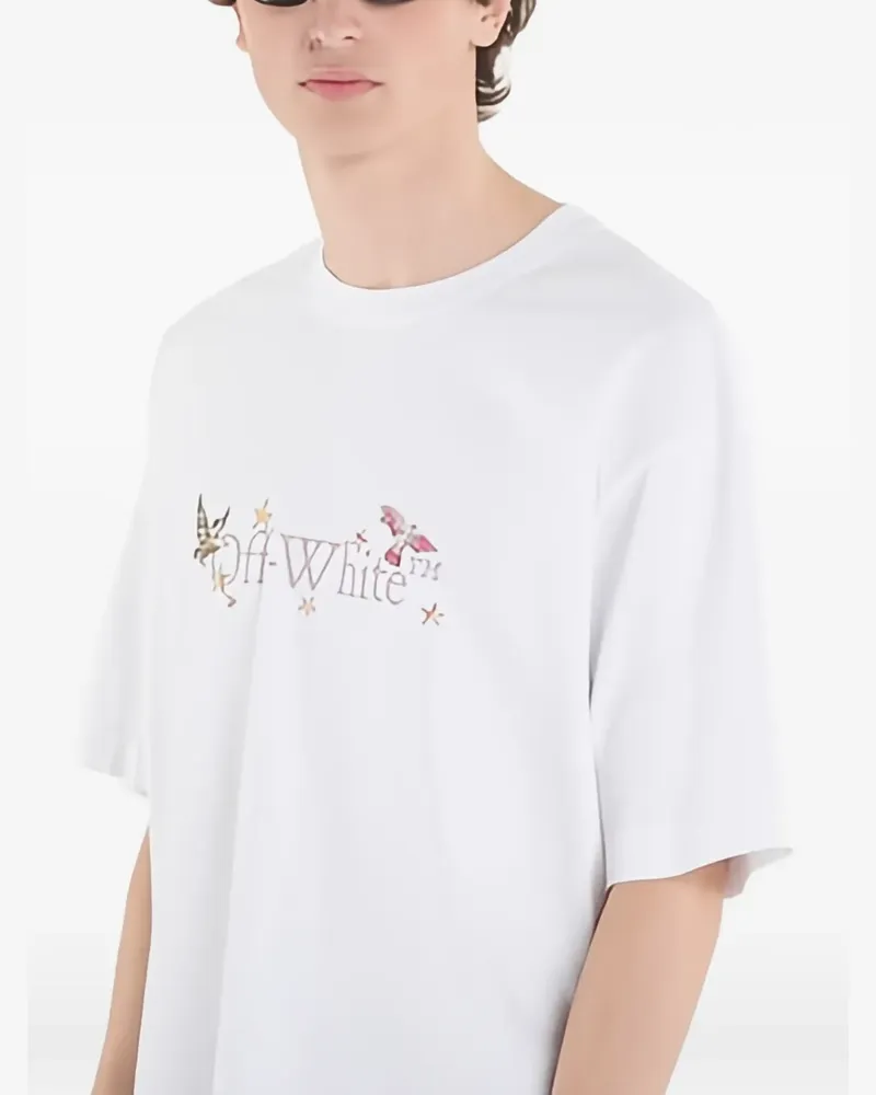 OFF-WHITE Dream Arrow graphic-print T-shirt - Weiß Weiß