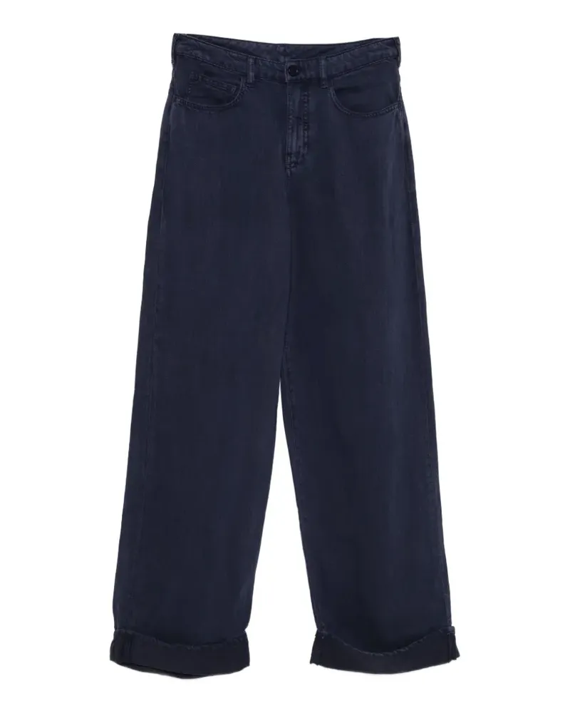 Emporio Armani J8B cuffed jeans - Blau Blau