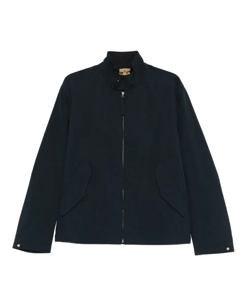 Ten c Mid Layer high-neck zip-up jacket - Blau Blau