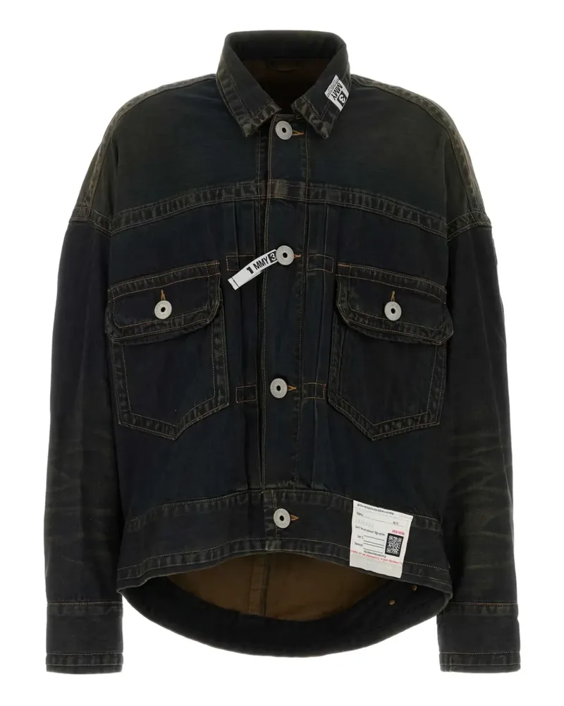 MIHARAYASUHIRO Amateur Sewn Like Jeansjacke - Blau Blau