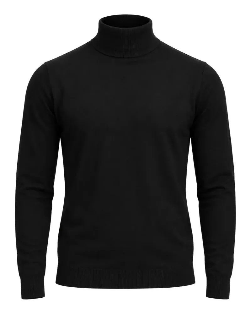 Diktat roll-neck sweater - Schwarz Schwarz