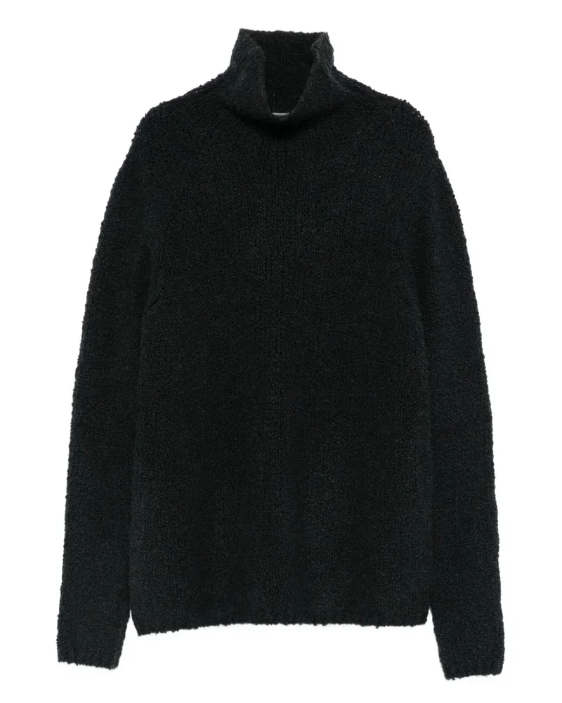 Bruno Manetti Pullover mit Stehkragen - Blau Blau
