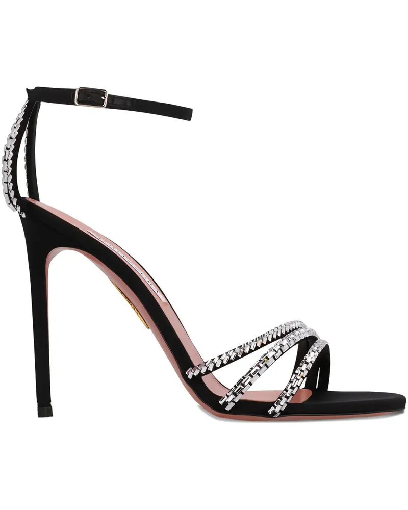 Aquazzura Verzierte Milagros Stiletto-Sandalen - Schwarz Schwarz
