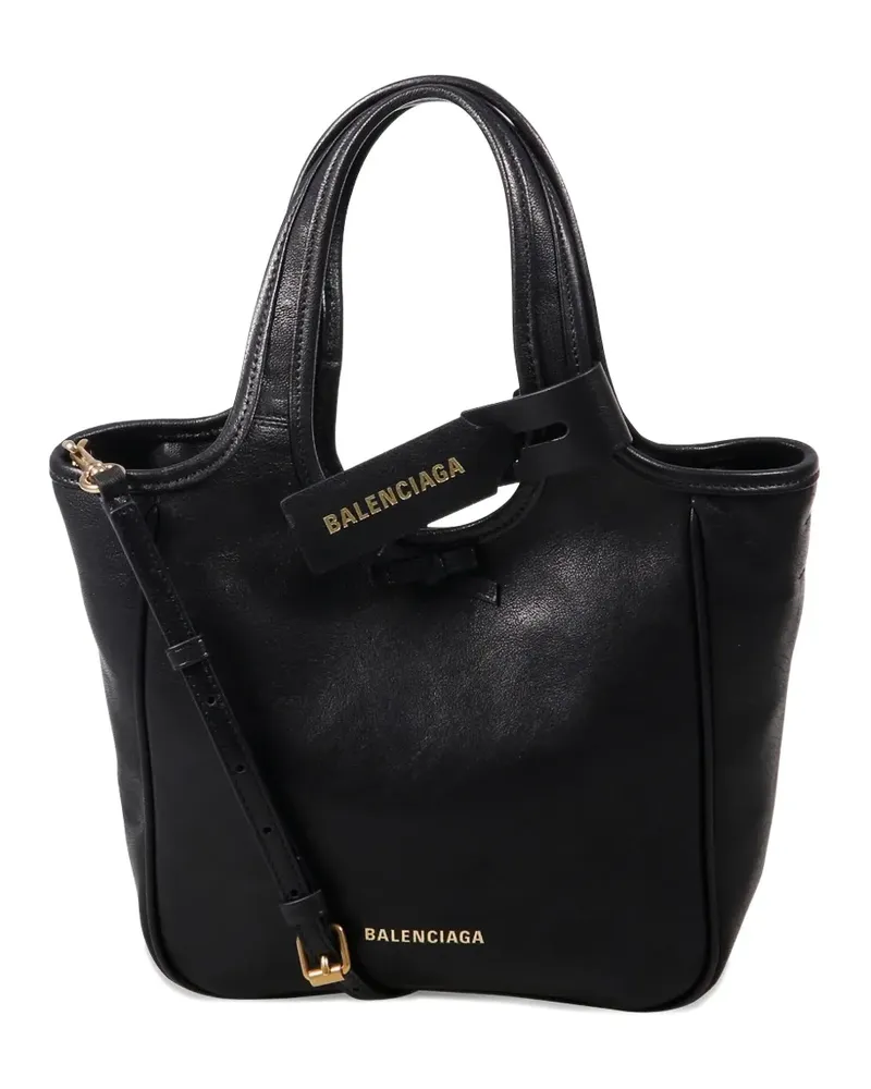 Balenciaga leather tote bag - Schwarz Schwarz