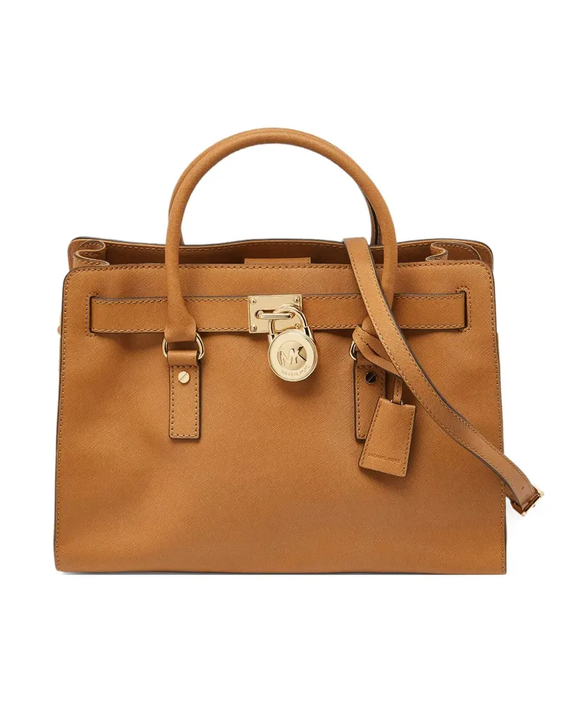 Michael Kors Hamilton Handtasche - Nude Nude