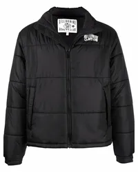 Billionaire Boys Club Gefütterte Jacke mit Logo-Print Schwarz