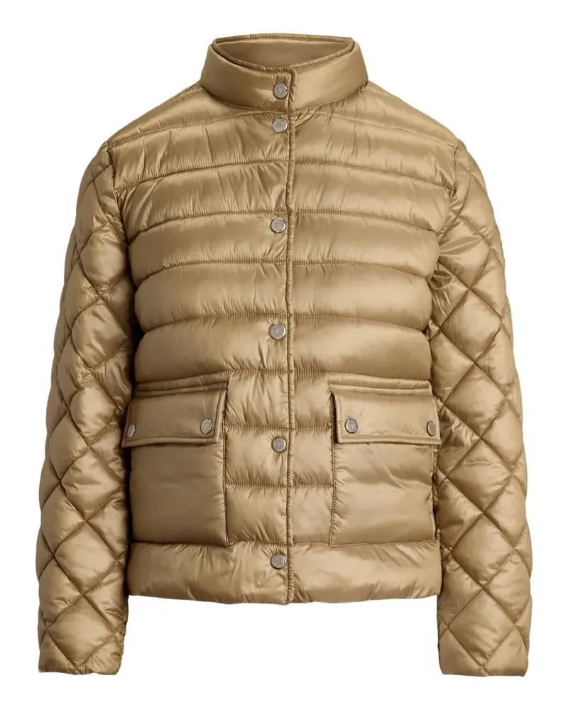 Ralph Lauren Gesteppte Jacke mit Stehkragen - Nude Nude