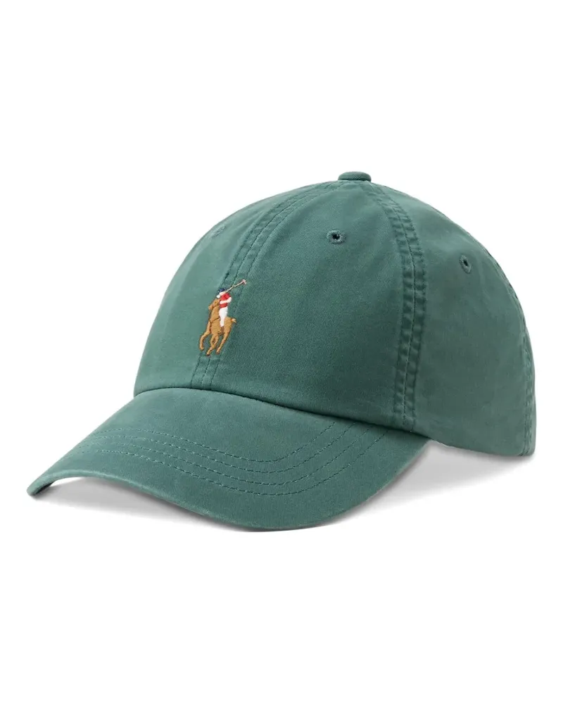 Ralph Lauren Baseballkappe mit Logo-Stickerei - Grün Grün