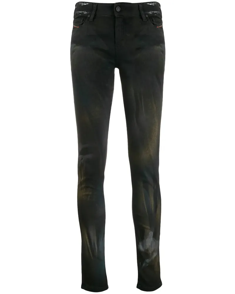 Diesel Skinny-Jeans - Schwarz Schwarz