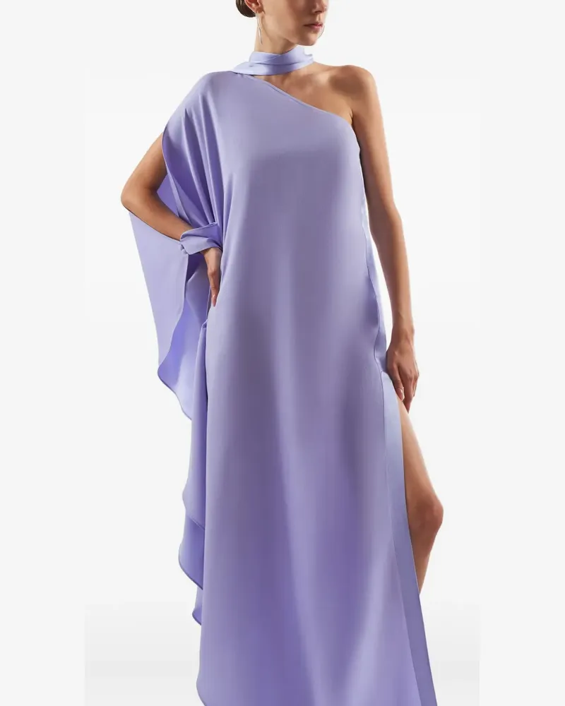 Taller Marmo Asymmetrisches Bolkan Maxikleid - Violett Violett